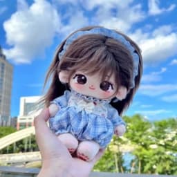 20cm Cute Plush Doll Cotton Plushies Toys Baby Clothes Dress Up Stuffed Customization Figure Toys Xmas Collection Gifts