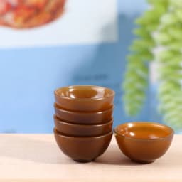 5Pcs/Set 1:12 Dollhouse Miniature Rice Bowl Salad Bowl Plastic Dish Tableware Mini Kitchen Furniture Accessories