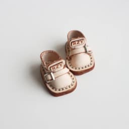 OB11 Casual Handmade Cowhide Doll Shoes Cute Fit for Body9, YMY Body, UFDOLL, GSC, Obitsu11, 1/12bjd Accessories Gift