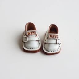 OB11 Casual Handmade Cowhide Doll Shoes Cute Fit for Body9, YMY Body, UFDOLL, GSC, Obitsu11, 1/12bjd Accessories Gift