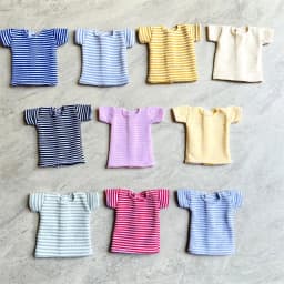 1pcs Blyth Doll Clothes, Pure Cotton Stripe T-Shirt for Azone OB24 Pullip Blyth 1/6 Doll Clothes Accessories for Dolls