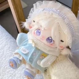 20cm Genuine Kawaii Idol Star Doll Plush Stuffed Anime Figure Dress Up Cospslay Cotton Baby Plushies Toys Fans Collection Gift
