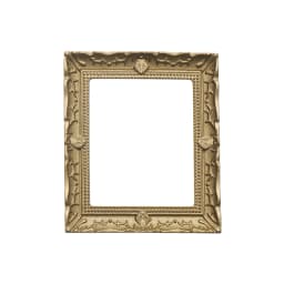 DIY Dollhouse Ornament Vintage Furniture European Style 1:12 Scale Doll House Accessories Mini Gloden Frames Miniature Mirror
