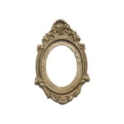 DIY Dollhouse Ornament Vintage Furniture European Style 1:12 Scale Doll House Accessories Mini Gloden Frames Miniature Mirror