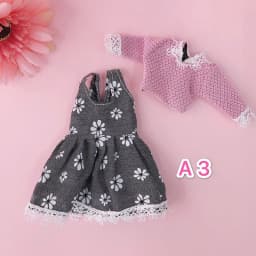 BJD Doll Clothes Girl Dress fits to 30cm 1/6 BJD SD 13 doll Scarf Sling Floral Skirt t-shirt Jeans For Girls Gift