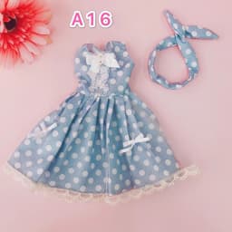 BJD Doll Clothes Girl Dress fits to 30cm 1/6 BJD SD 13 doll Scarf Sling Floral Skirt t-shirt Jeans For Girls Gift