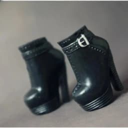 Toy accessories flat foot high heels boots shoes for your BB ST Dolls BBQB1