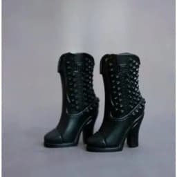 Toy accessories flat foot high heels boots shoes for your BB ST Dolls BBQB1