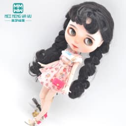 28-30cm Blyth Azone OB23 OB24 Doll Accessories Fashion Backpacks, Shoulder Bag Black, Red, Rose Red, Pink, White
