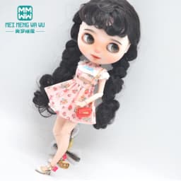 28-30cm Blyth Azone OB23 OB24 Doll Accessories Fashion Backpacks, Shoulder Bag Black, Red, Rose Red, Pink, White