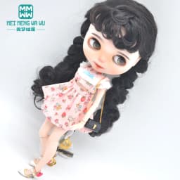 28-30cm Blyth Azone OB23 OB24 Doll Accessories Fashion Backpacks, Shoulder Bag Black, Red, Rose Red, Pink, White