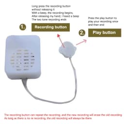 Doll Voice Box Plush Stuffed Bear Voice Box Music Speaker Toy Recorder Core Box Voice Recorder Device Sound Box Doll Accessories