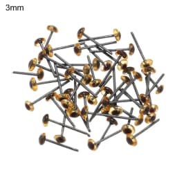 20/50Pcs Transparent Brown Doll Glass Eyes Noses Needle Felting Eyes For DIY Bears Animals Dolls Kids DIY Toys Accessories