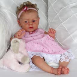 22inch Reborn Doll Kit Mary Ann By Natali Rare Limited Sold out Edition DIY Unfinished Unpainted Doll Parts with Body and Eyes