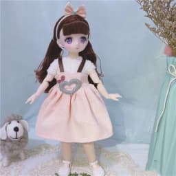 1/6 Kawaii Doll 30cm Cute Blyth Doll Joint Body Fashion BJD Dolls Toys with Dress Shoes Wig Make Up Gifts for Girl pullip