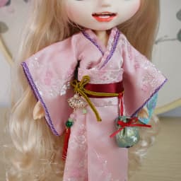 ICY DBS Blyth 1/6 Kimono Set Including Socks Shoes Anime Girl BJD