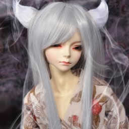 New Arrival 1/3 1/4 1/6 1/8 BJD Wig Ancient Cool Style Hair High Temperature Fiber Doll Wig Accessories