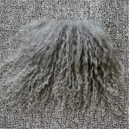 Good Quality Reborns Baby Dolls Mohair Accessories Brown Black White Colors BJD 1/8 Dolls Wigs Sheepskin Wool Lamb Hair
