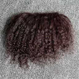 Good Quality Reborns Baby Dolls Mohair Accessories Brown Black White Colors BJD 1/8 Dolls Wigs Sheepskin Wool Lamb Hair