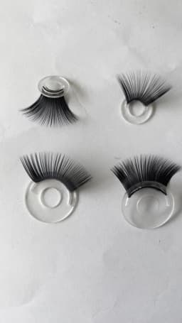 20pcs The Doll Lashes Plush Toy Eyes Eyelash Size 12-30mm Only The Eyelash DIY Plush DIY Doll Making Supply Accessories