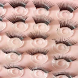 20pcs The Doll Lashes Plush Toy Eyes Eyelash Size 12-30mm Only The Eyelash DIY Plush DIY Doll Making Supply Accessories