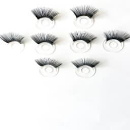 20pcs The Doll Lashes Plush Toy Eyes Eyelash Size 12-30mm Only The Eyelash DIY Plush DIY Doll Making Supply Accessories