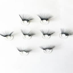 20pcs The Doll Lashes Plush Toy Eyes Eyelash Size 12-30mm Only The Eyelash DIY Plush DIY Doll Making Supply Accessories