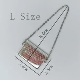 Fashion Metal Bag For 11.5" Doll Accessories Openable Chain Bag Purse For 1/6 BJD Doll Children's DIY Toys Gifts