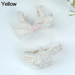 20CM Doll Clothes Swimwear Bathrobe Cute Cotton Lace Bowtie Bikini For Idol Korea Kpop EXO Super Star Dolls Toys Gift