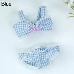 20CM Doll Clothes Swimwear Bathrobe Cute Cotton Lace Bowtie Bikini For Idol Korea Kpop EXO Super Star Dolls Toys Gift