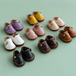New Handmade Ob11 Doll Casual Shoes Doll Cowhide Mini Shoes For Obitsu11,P9, Gsc, Ymy, Ddf, Nendoroids, 1/12 Bjd Doll