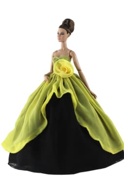 Handmade BABI Doll Clothes Dress Gown for 11.5 inch doll&body 1/6 #01
