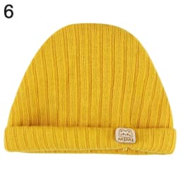 12-16CM Ob11 Doll Cap Fashion Knitted Hat Simple Warm Skullies Beanies Solid Autumn Winter Beanie For Obitsu11 Dolls Accessories