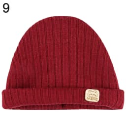 12-16CM Ob11 Doll Cap Fashion Knitted Hat Simple Warm Skullies Beanies Solid Autumn Winter Beanie For Obitsu11 Dolls Accessories