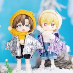 12-16CM Ob11 Doll Cap Fashion Knitted Hat Simple Warm Skullies Beanies Solid Autumn Winter Beanie For Obitsu11 Dolls Accessories