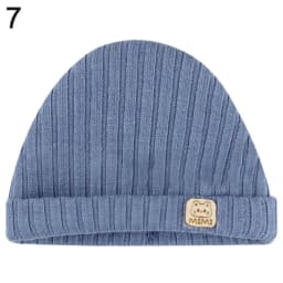 12-16CM Ob11 Doll Cap Fashion Knitted Hat Simple Warm Skullies Beanies Solid Autumn Winter Beanie For Obitsu11 Dolls Accessories