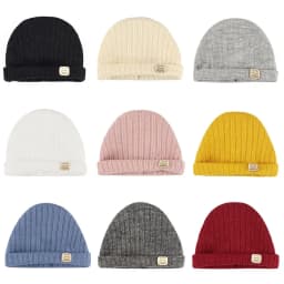 12-16CM Ob11 Doll Cap Fashion Knitted Hat Simple Warm Skullies Beanies Solid Autumn Winter Beanie For Obitsu11 Dolls Accessories
