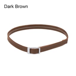 Mini Artificial Leather Belt Doll Waist Belt for Bjd Doll Clothes Bag Handmade DIY Doll Accessories Long 20cm Width 5/8mm