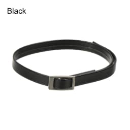 Mini Artificial Leather Belt Doll Waist Belt for Bjd Doll Clothes Bag Handmade DIY Doll Accessories Long 20cm Width 5/8mm