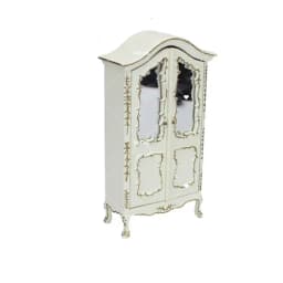 Miniature Dollhouse Furniture Wooden 1：12 Classical Mini Furniture Model Palace Retro Luxury Doll Wardrobe Doll Accessories