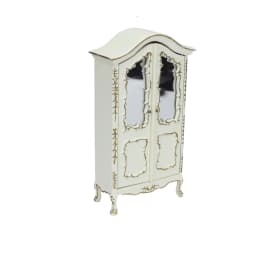 Miniature Dollhouse Furniture Wooden 1：12 Classical Mini Furniture Model Palace Retro Luxury Doll Wardrobe Doll Accessories