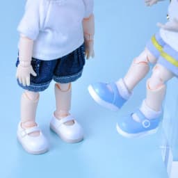Ob11 Shoes Slippers PVC MIni Shoes Sandals Cartoon Cute Sports Shoes For Molly Obitsu11 Gsc Ufdolls 1/12BJD Dolls Accessories
