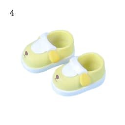 Ob11 Shoes Slippers PVC MIni Shoes Sandals Cartoon Cute Sports Shoes For Molly Obitsu11 Gsc Ufdolls 1/12BJD Dolls Accessories