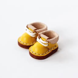 Obitsu 11 Ob11 handmade leather shoes Shoes Fashion Doll Cowhide Shoes With Shoelace For Ob11, Obitsu 11, Holala, Gcs, 1/12bjd