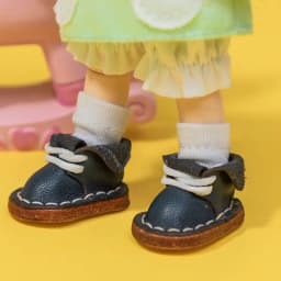 Obitsu 11 Ob11 handmade leather shoes Shoes Fashion Doll Cowhide Shoes With Shoelace For Ob11, Obitsu 11, Holala, Gcs, 1/12bjd