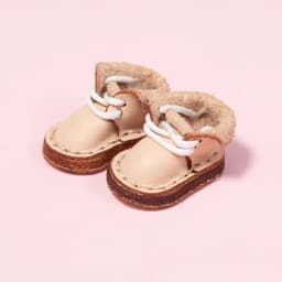 Obitsu 11 Ob11 handmade leather shoes Shoes Fashion Doll Cowhide Shoes With Shoelace For Ob11, Obitsu 11, Holala, Gcs, 1/12bjd