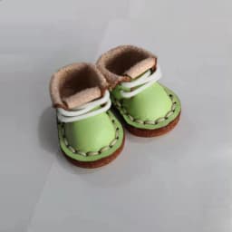 Obitsu 11 Ob11 handmade leather shoes Shoes Fashion Doll Cowhide Shoes With Shoelace For Ob11, Obitsu 11, Holala, Gcs, 1/12bjd