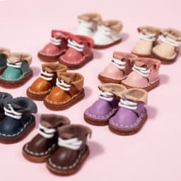 Obitsu 11 Ob11 handmade leather shoes Shoes Fashion Doll Cowhide Shoes With Shoelace For Ob11, Obitsu 11, Holala, Gcs, 1/12bjd