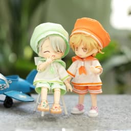 Ob11 Doll Sailor Clothes Uniform Set Doll Navy Suit Doll Hat Shirt Shorts For P9, 1/12 Bjd, Cu-Poche,Gsc, Molly Doll