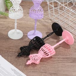 Mannequin Hollow Model hanger Stand Rack Holder for Dolls Girls Fantasy Doll Display Holder Dress Clothes Gown Doll Accessories